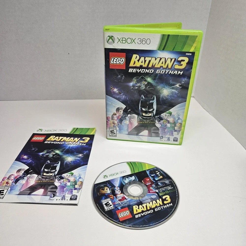 LEGO Batman 3: Beyond Gotham (Microsoft Xbox 360, 2014) CIB‎